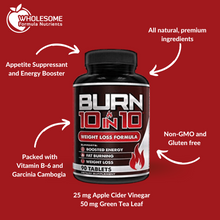 Load image into Gallery viewer, Appetite Suppressant with Apple Cider Vinegar | Wholesome Energy