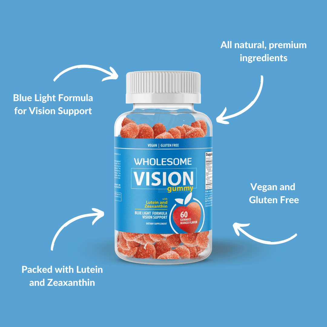 lutein gummies - wholesome formula nutrients