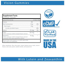 Load image into Gallery viewer, Lutein Gummies with Zeaxanthin | Wholesome Vision
